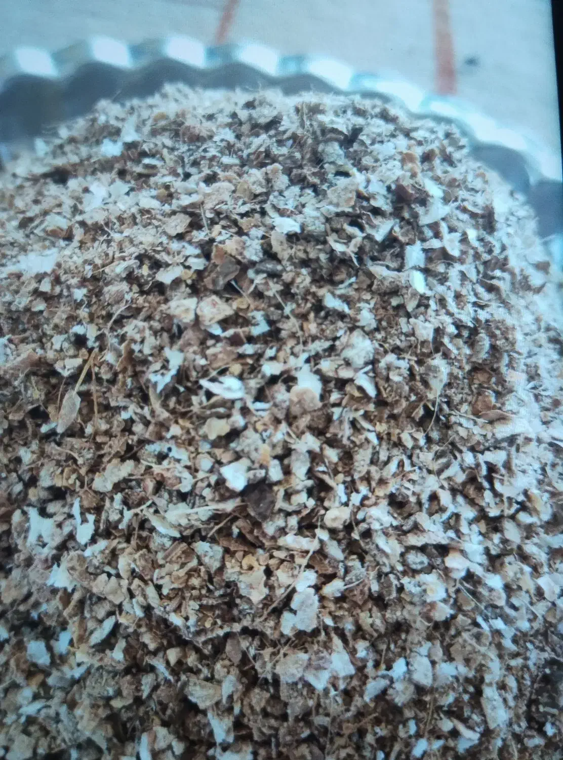 پوست بادام آسیاب شده برای دامداری|گل و گیاه طبیعی|رودبنه, |دیوار