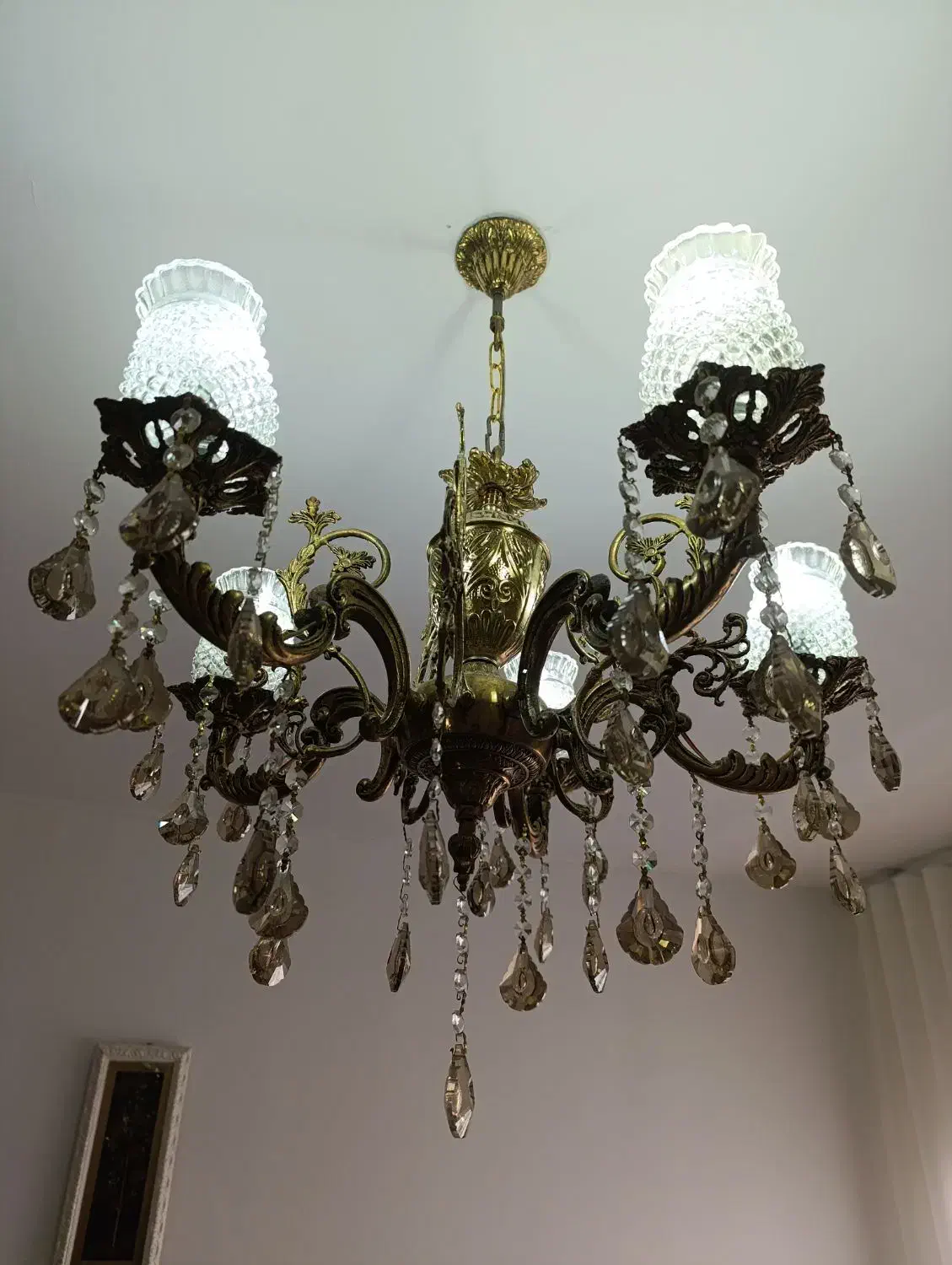 لوستر برنز|لوستر و چراغ آویز|هشتگرد, شهرک ایران خودرو|دیوار