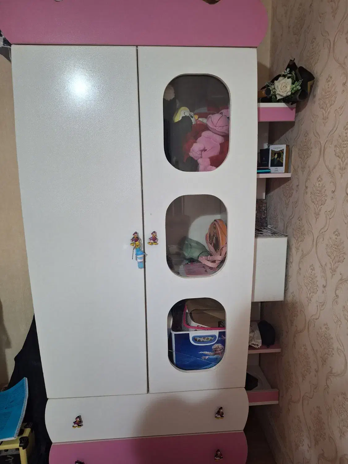 تخت وکمد|تخت و صندلی بچه|آزادشهر, |دیوار