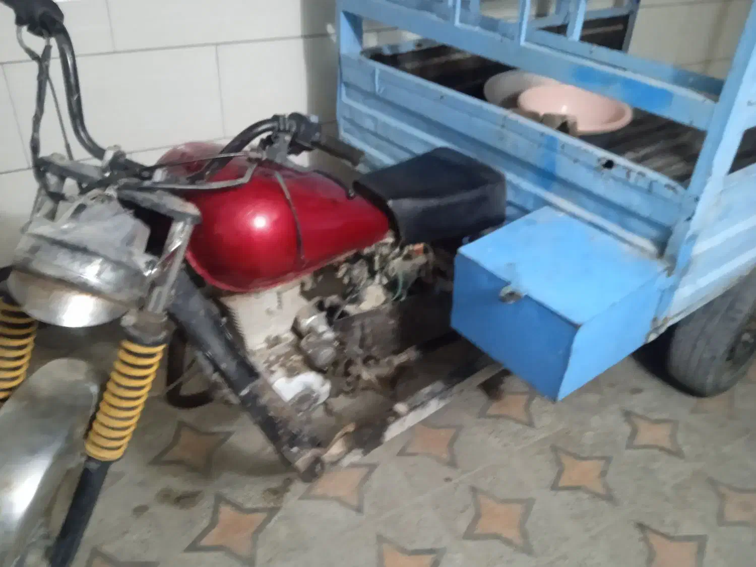 سچرج|موتورسیکلت|رامهرمز, |دیوار