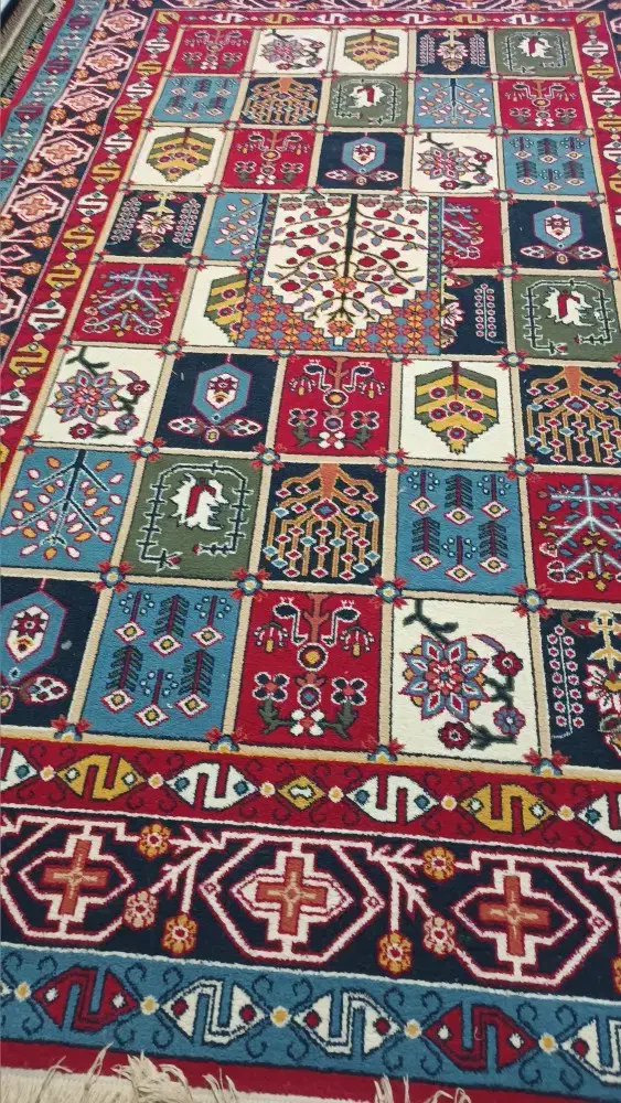 گلیم فرش|گلیم، جاجیم، گبه|نورآباد, |دیوار