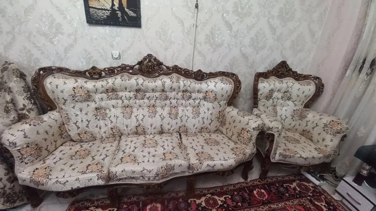 مبل سلطنتی|مبلمان خانگی و میز عسلی|تبریز, |دیوار