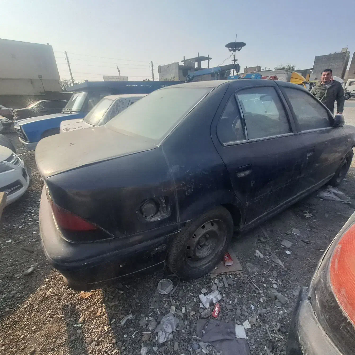 سمند ۸۳ ایکس ۷ کم کار ۶ سال خوابیده پارکینگ|خودرو سواری و وانت|قدس, شهرقدس|دیوار