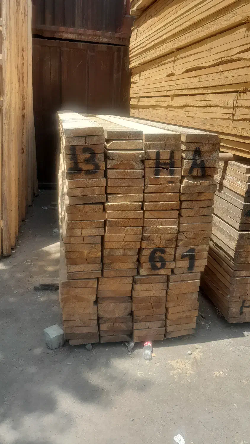 تخته بنایی بشکه نردبان چوبی فرغون الوار روسی|عمدهفروشی|تهران, خاوران|دیوار