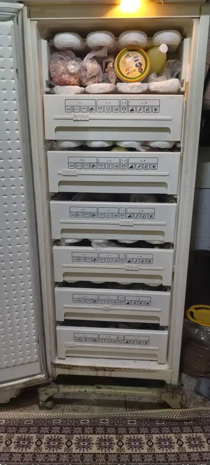 فریزر 7کشو پارس کارکرد عالی|یخچال و فریزر|داران, |دیوار