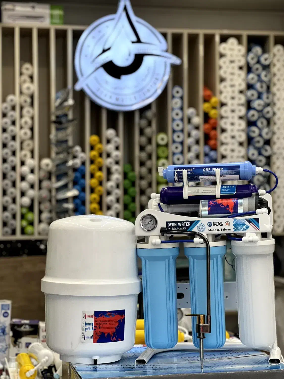 دستگاه تصفیه آب با رنگ آبی شاین کیفیت A+++|آب‌سردکن و تصفیه آب|مشهد, رضاشهر|دیوار