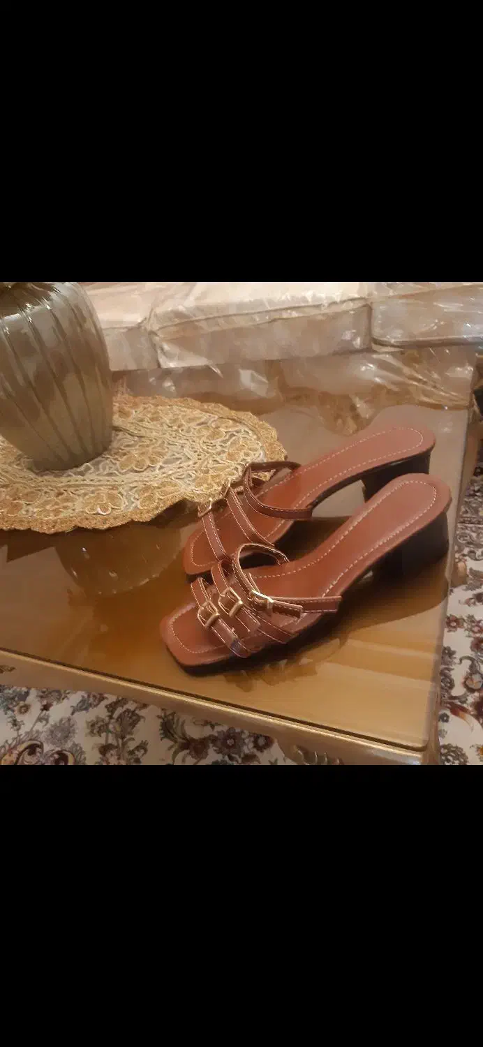 صندل قهوه ای عسلی سایز۴۰..۴۱|کیف، کفش، کمربند|اهواز, شهرک دانشگاه|دیوار