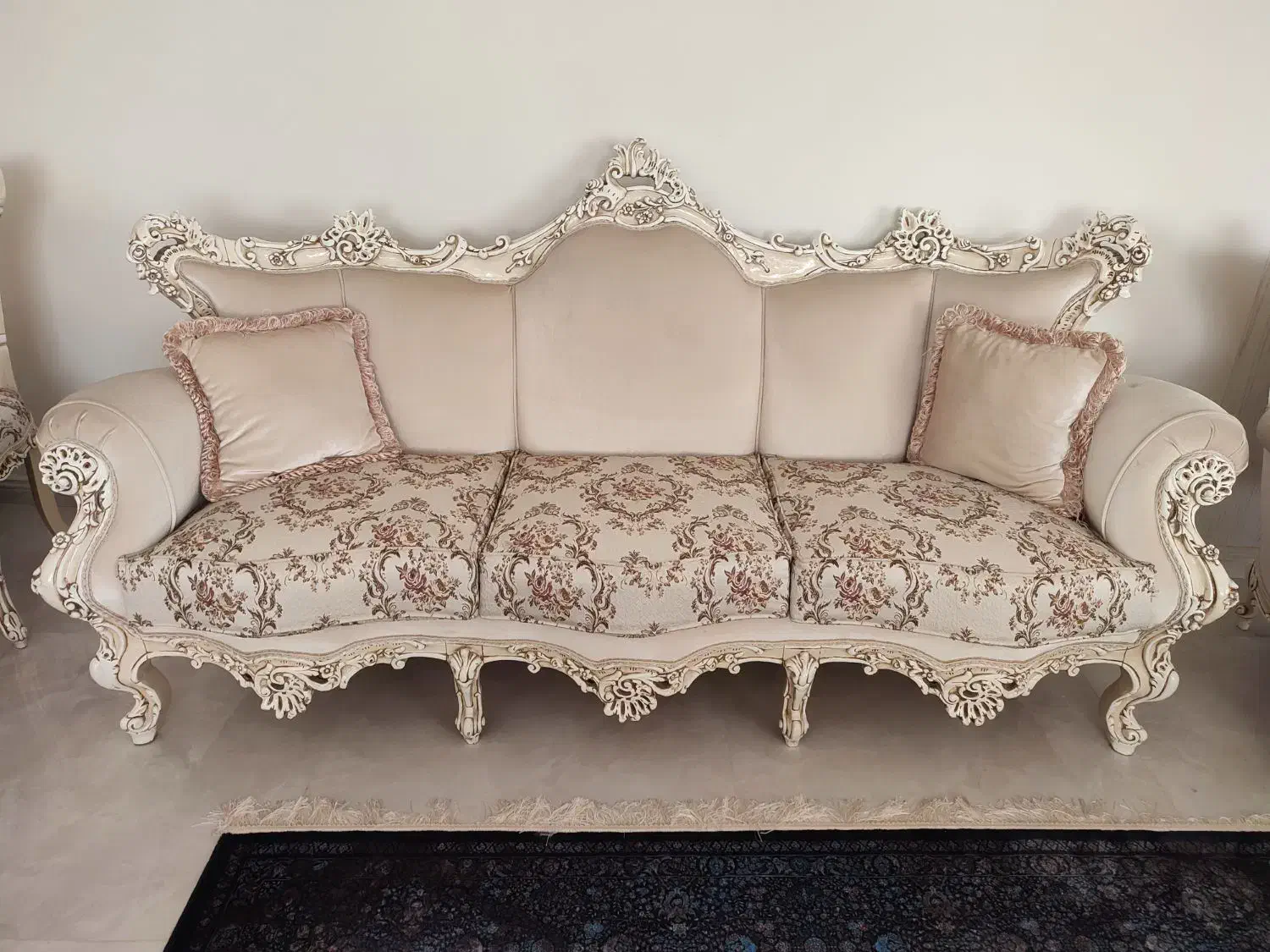 مبلمان 9نفره استیل ،غذاخوری8نفره،بوفه سه طبقه|مبلمان خانگی و میز عسلی|مشهد, هفت تیر (نه دره)|دیوار