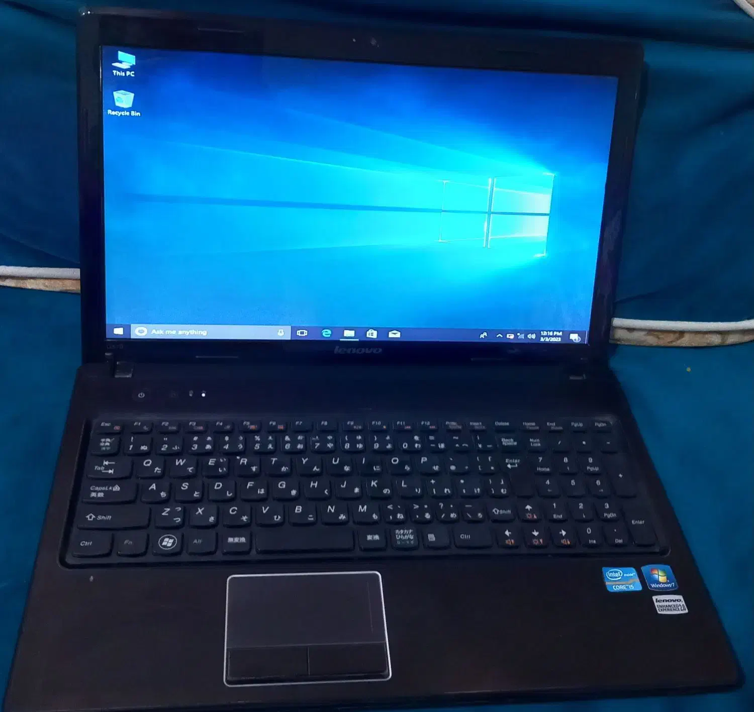 فروش فوری لپتاپ لینوو|رایانه همراه|اسلام‌شهر, شهرک امام حسین (میان آباد)|دیوار