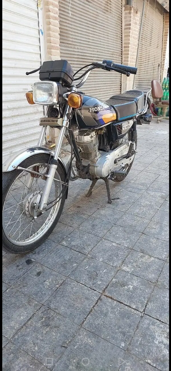 هندا 125|موتورسیکلت|شیراز, گلکوب|دیوار