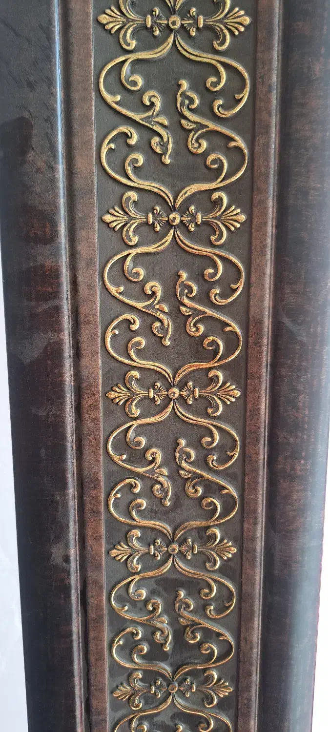 کتیبه چوبی قهوه ای|پرده، رانر، رومیزی|مهدی شهر, |دیوار