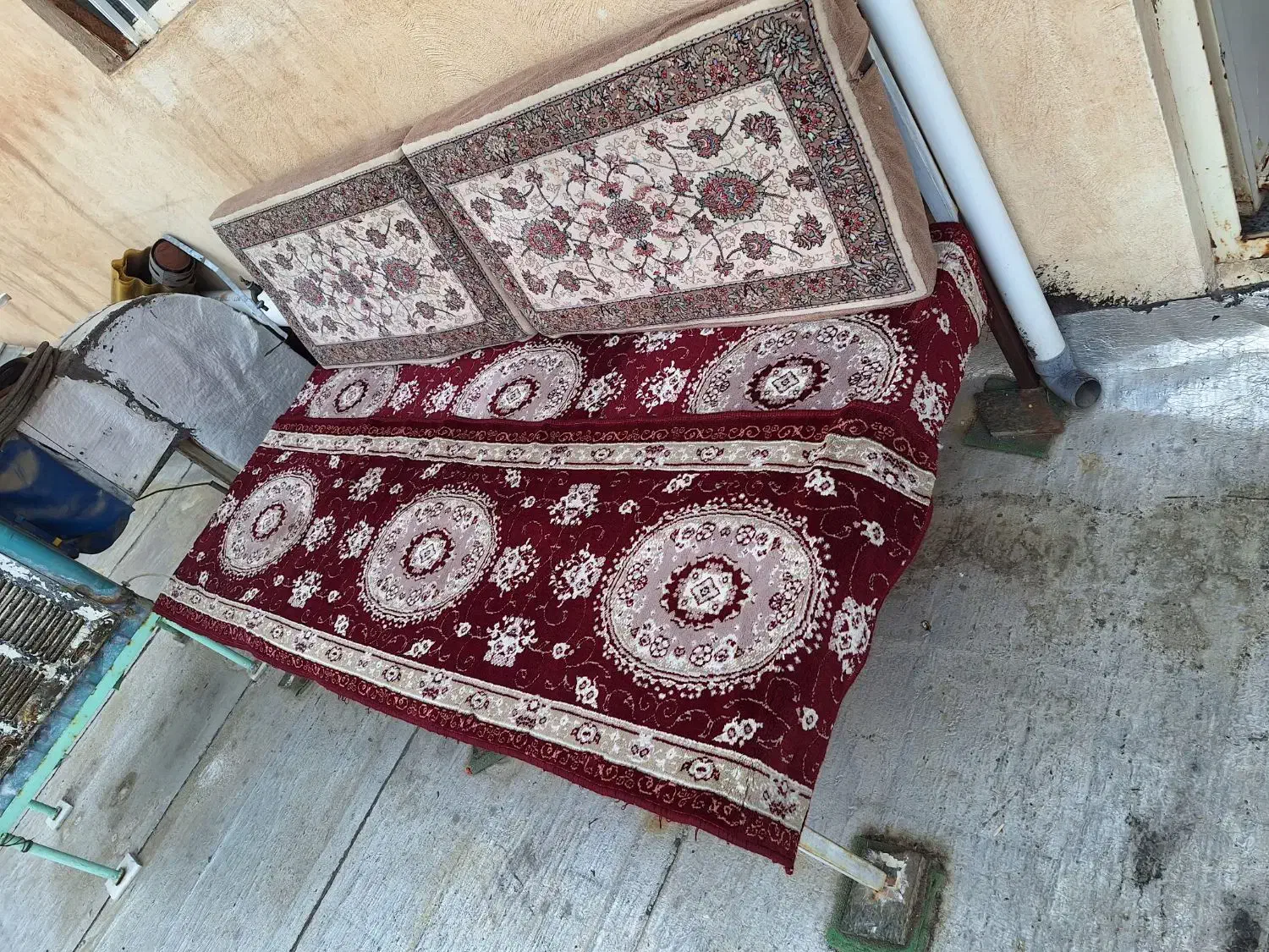تخت‌ فلزی باغی|تخت و سرویس خواب|قرچک, زیبا شهر|دیوار