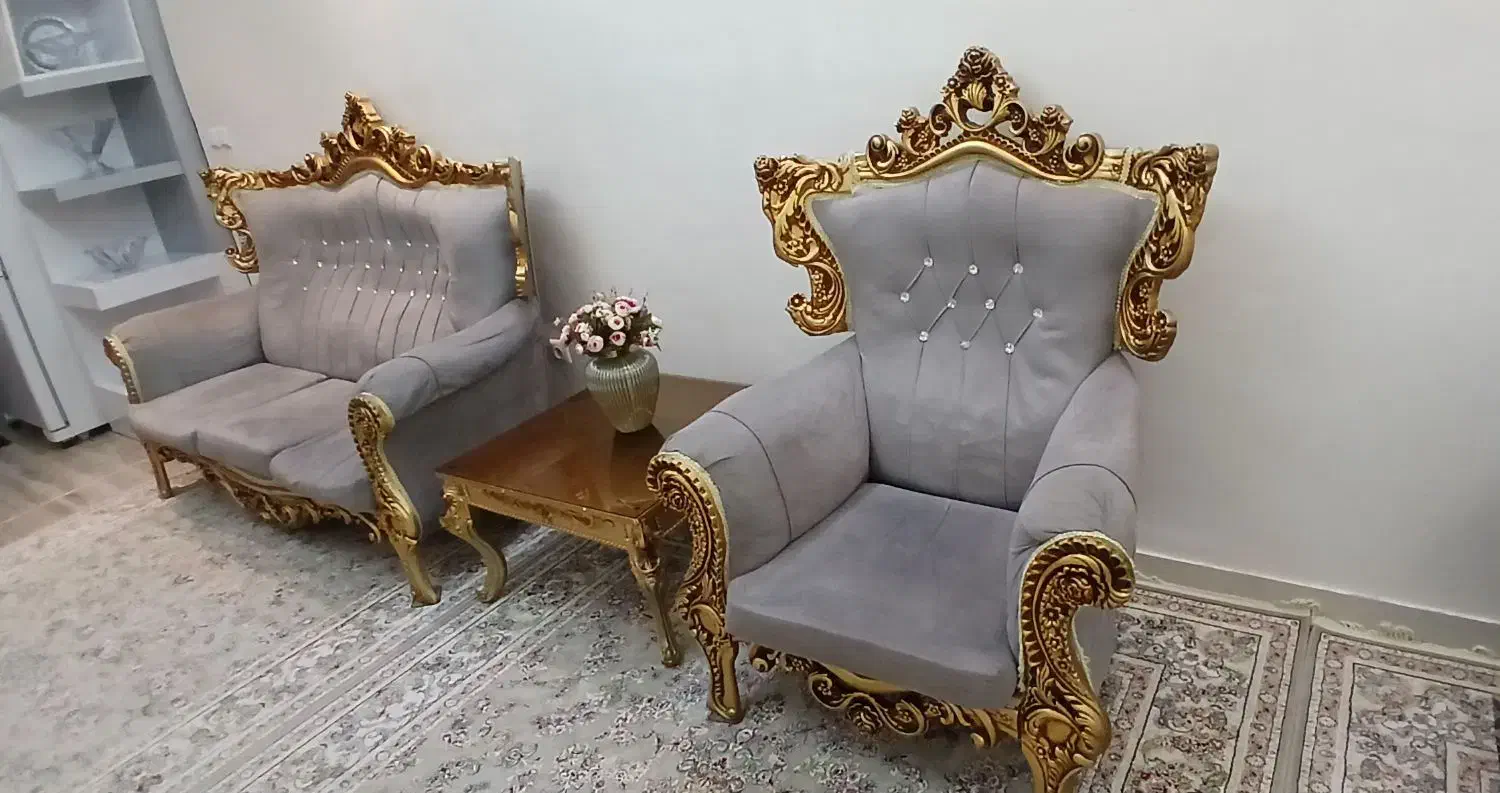 مبل سلطنتی|مبلمان خانگی و میز عسلی|سقز, |دیوار