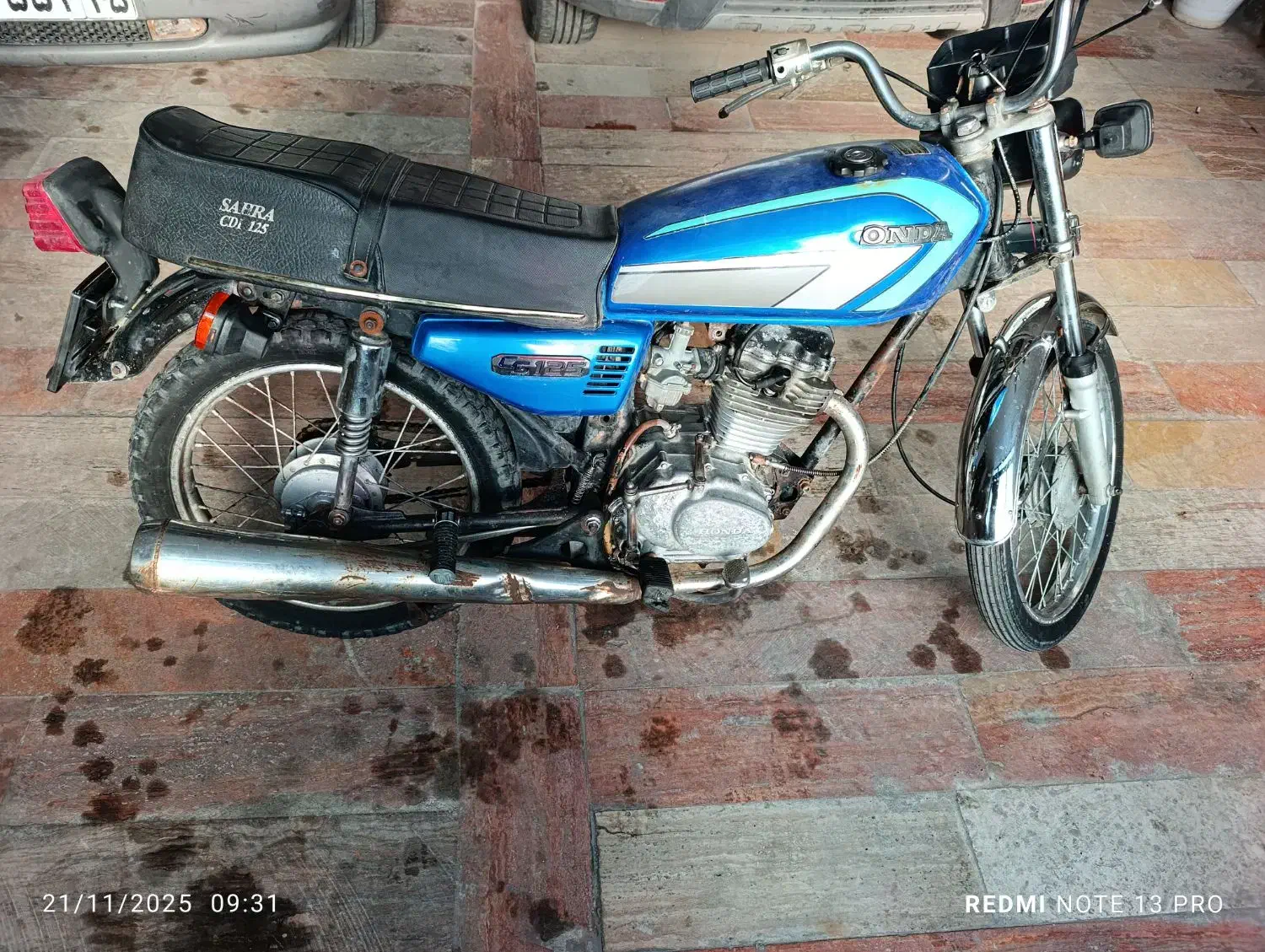 موتور مزایده|موتورسیکلت|آذرشهر, |دیوار