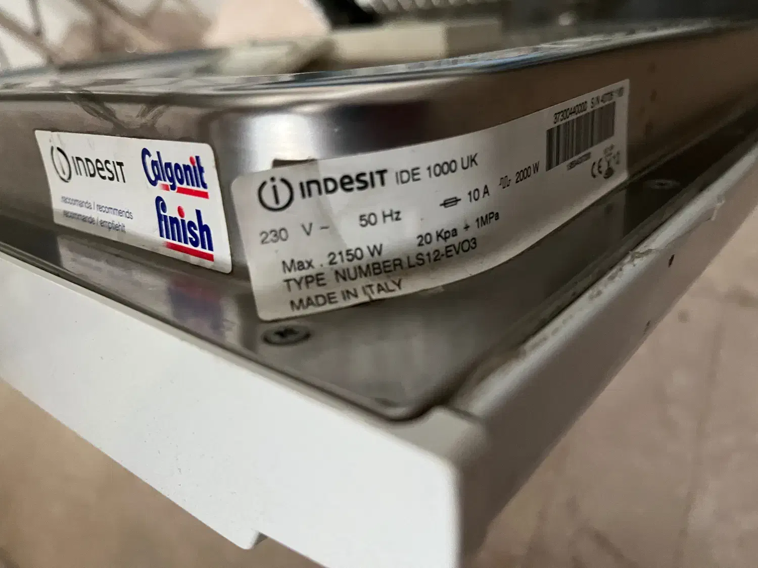 ماشین ظرفشویی ایندزیت indesit|ماشین ظرفشویی|آمل, |دیوار