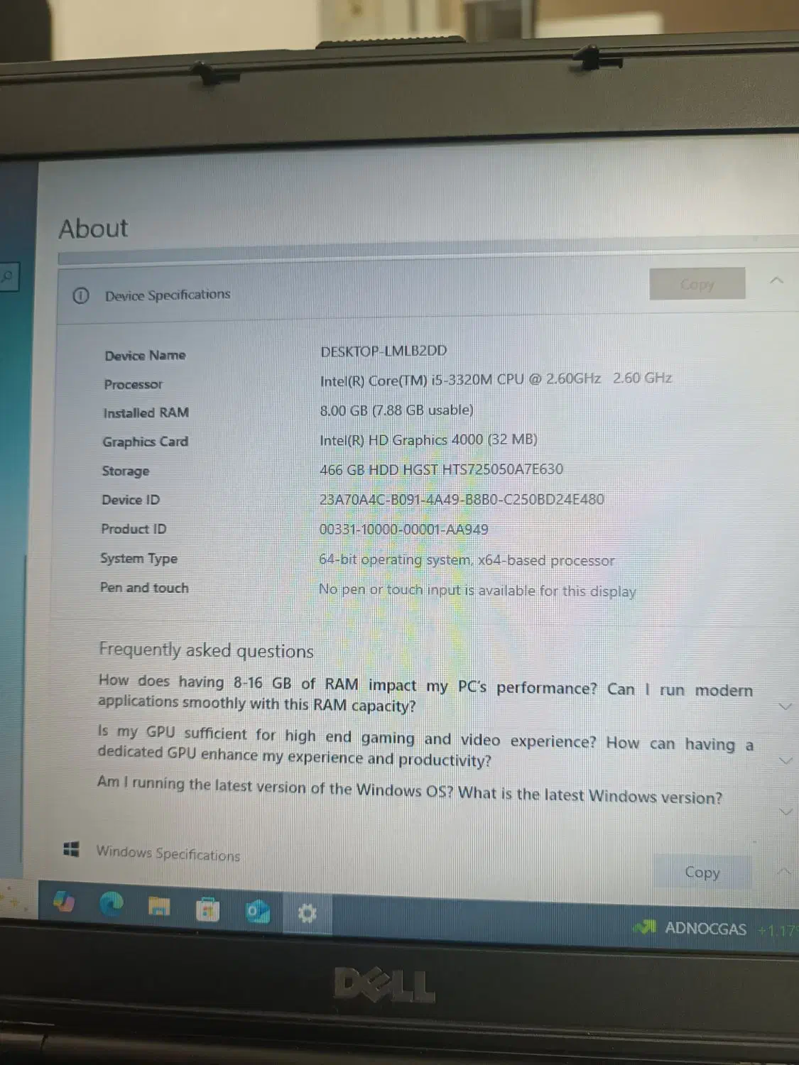 لپتاپ دل|رایانه همراه|سنگر, |دیوار
