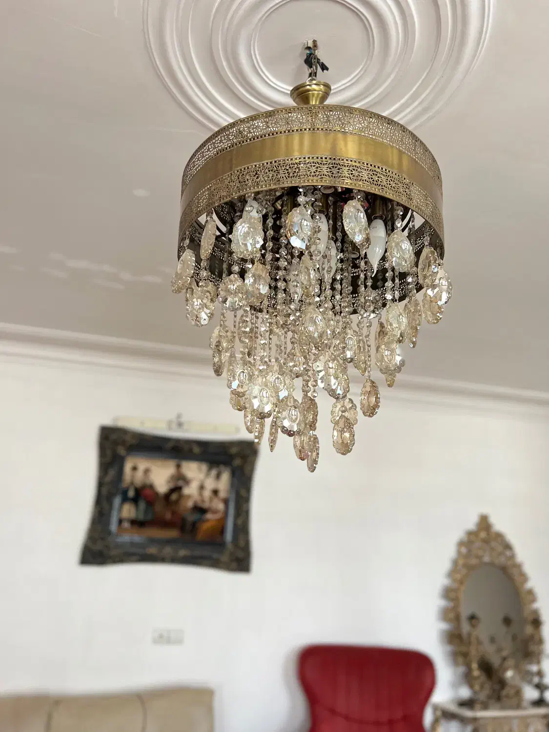 لوستر و پرده قیمت عالی|حراج|هشتگرد, هشتگرد قدیم|دیوار