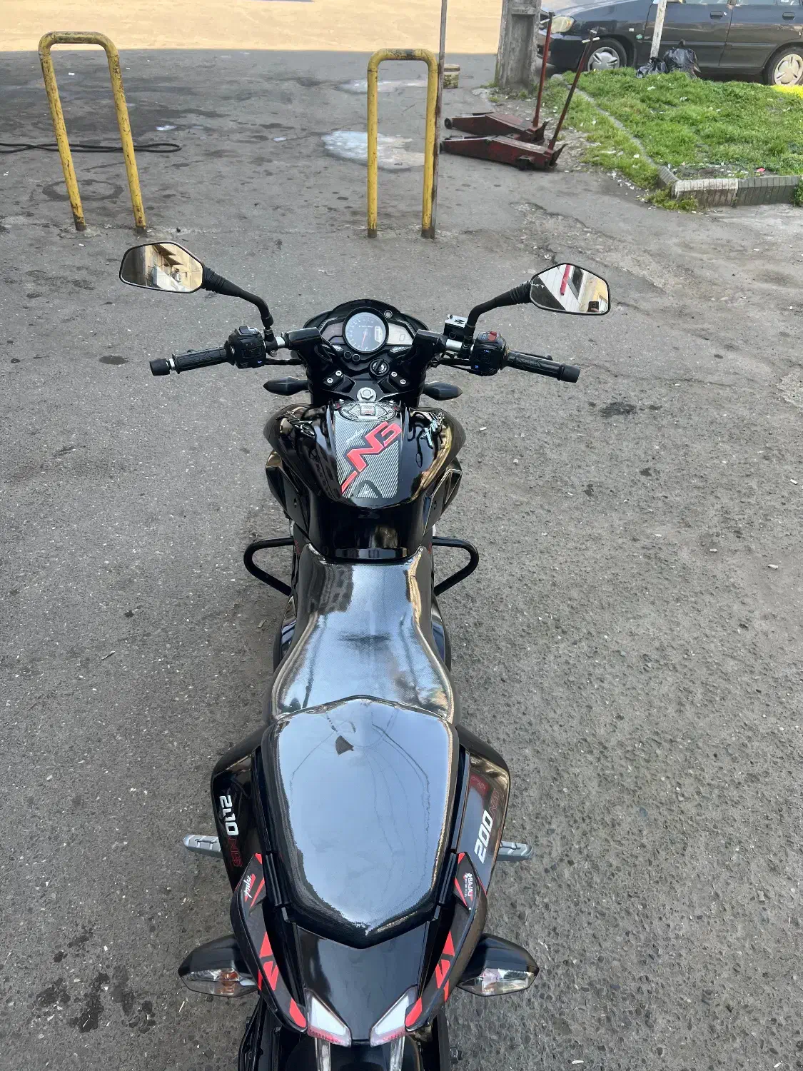 Ns200|موتورسیکلت|رشت, یخسازی|دیوار