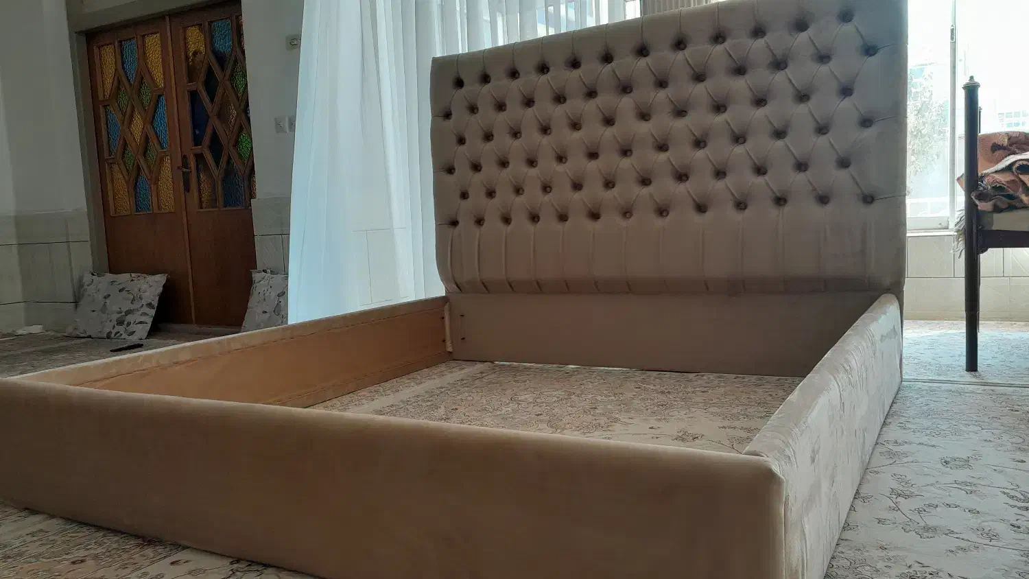 تخت خواب|تخت و سرویس خواب|کاشمر, |دیوار