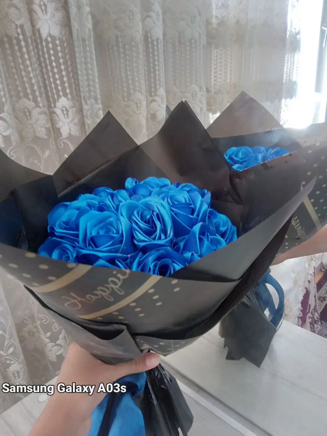 دسته گل ربانی و باکس|گل مصنوعی|بومهن, |دیوار