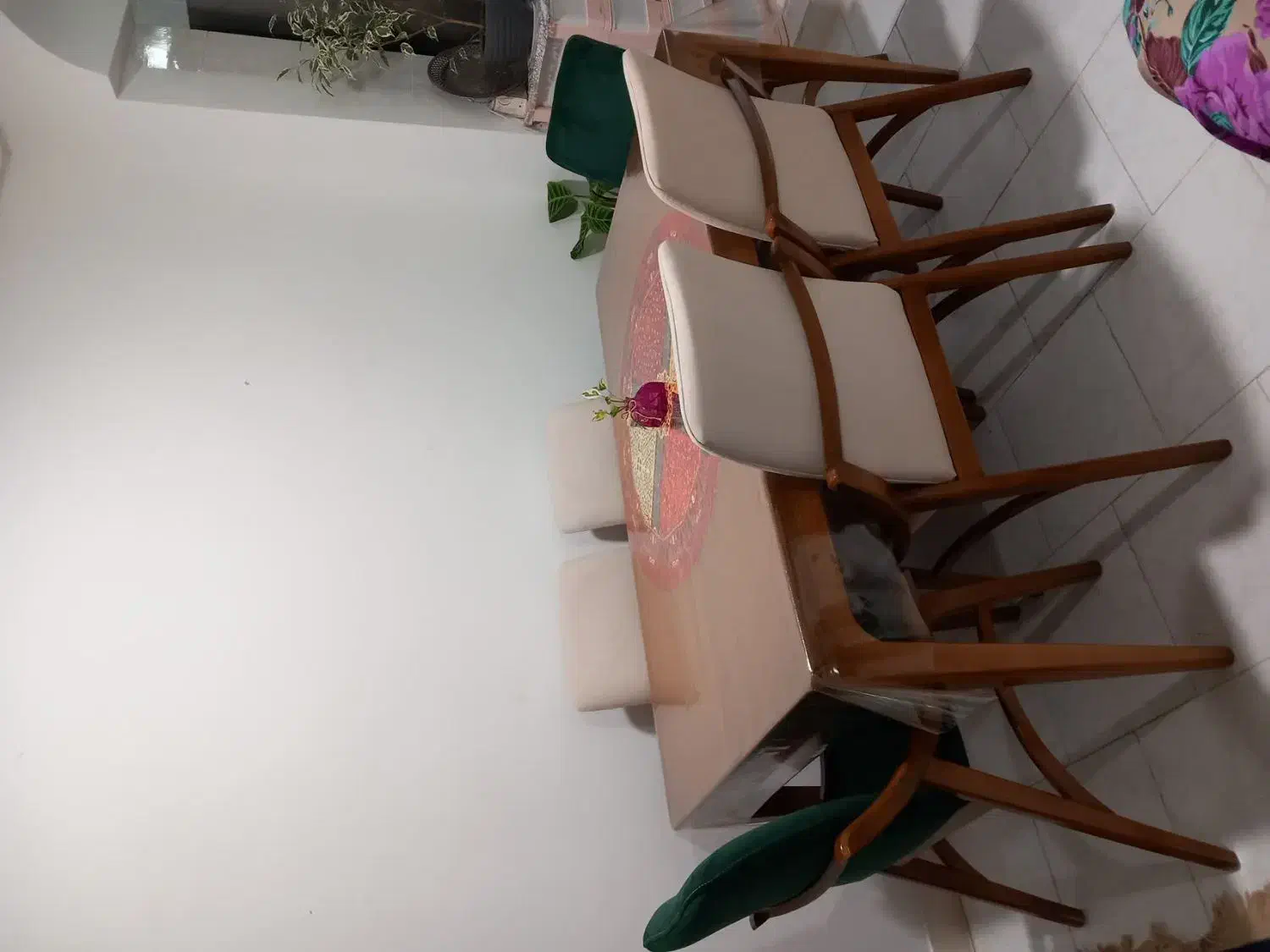 میز غذاخوری شش نفره|میز و صندلی غذاخوری|گرگان, |دیوار