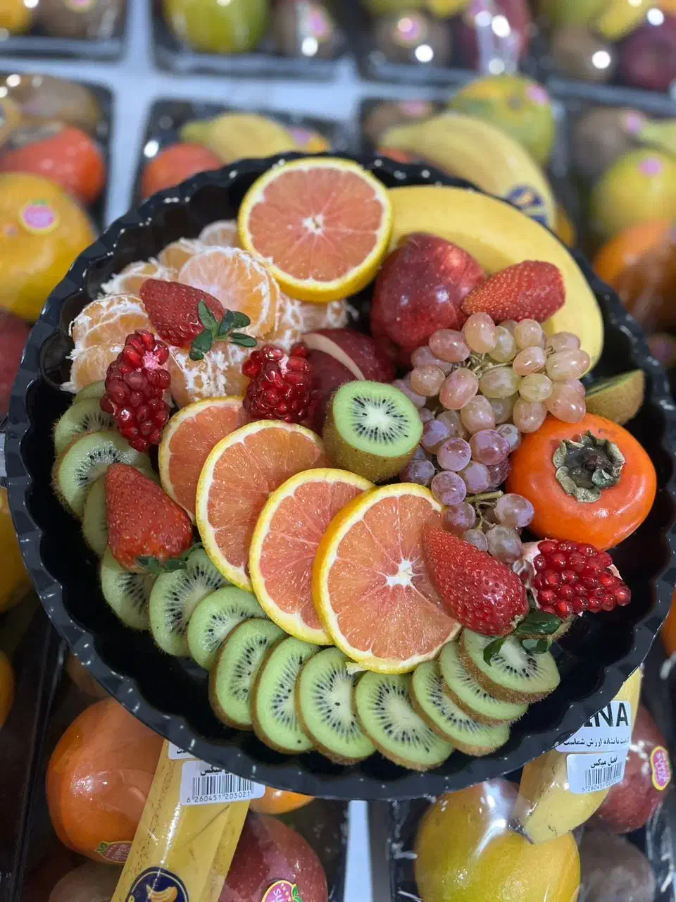 سینی میوه و مزه جهت مهمانی تولد و....|خدمات پذیرایی، مراسم|صدرا-فارس, فاز ۱|دیوار
