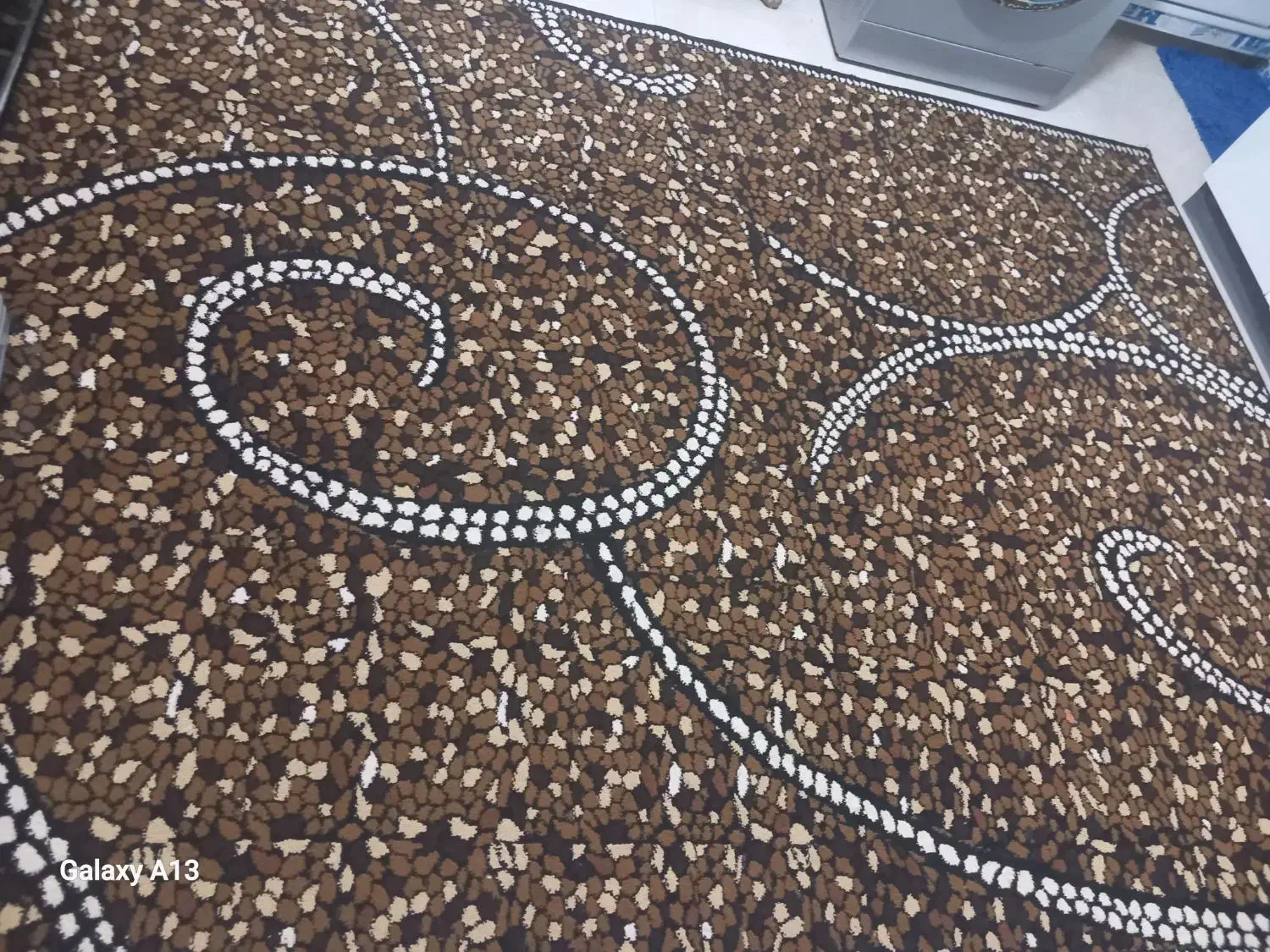 گلیم فرش پرزدار ۵متری.|گلیم، جاجیم، گبه|هرسین, |دیوار