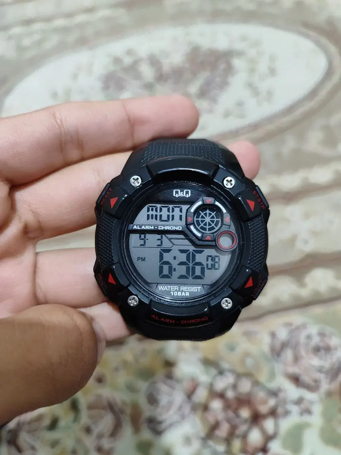 ساعت Q&Q غواصی ضد آب تا ۱۰ متر اورجینال|ساعت|اردبیل, |دیوار