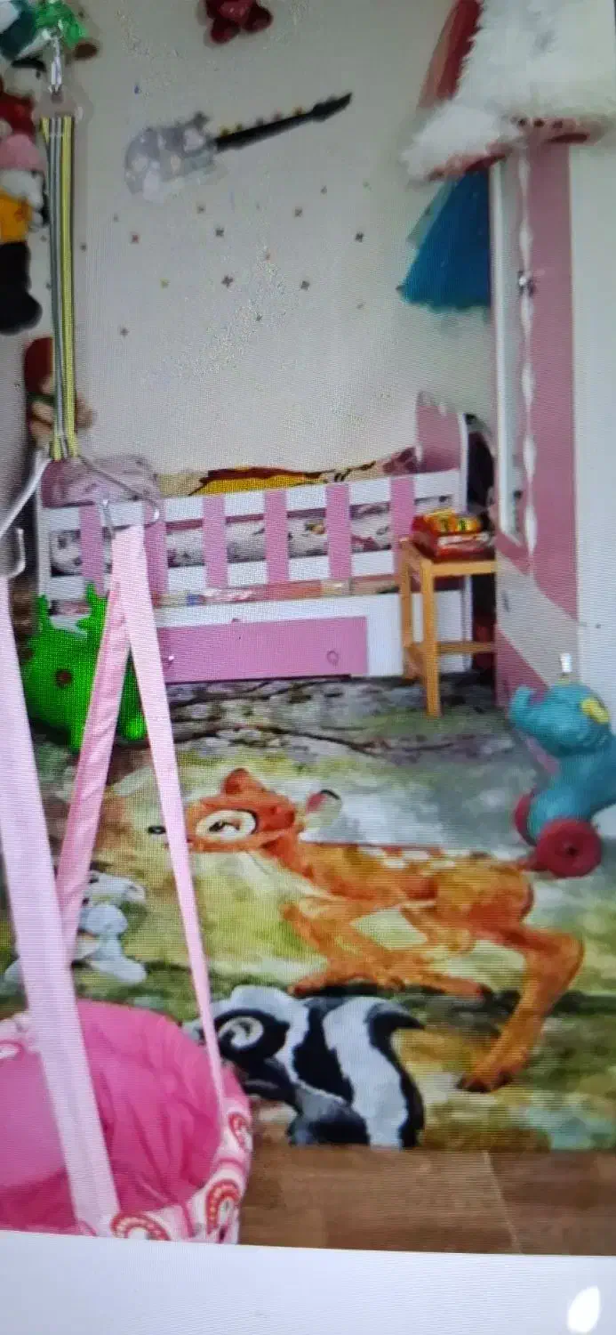 گلیم اتاق کودک|گلیم، جاجیم، گبه|صحنه, |دیوار