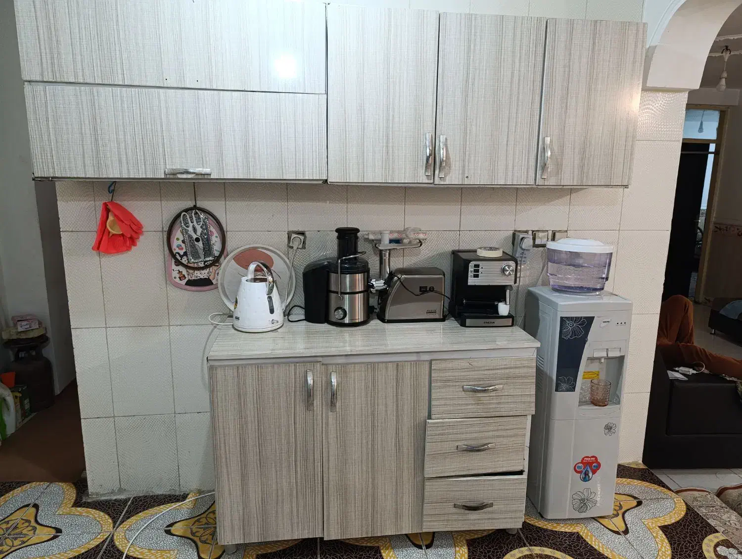 کابینت|آب‌چکان و نظم‌دهنده ظروف|آبادان, |دیوار