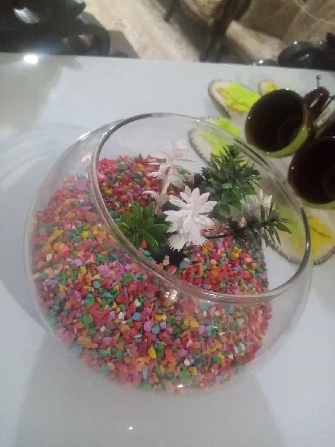 تنگ ماهی|گل مصنوعی|نیشابور, سرآب کوشک|دیوار