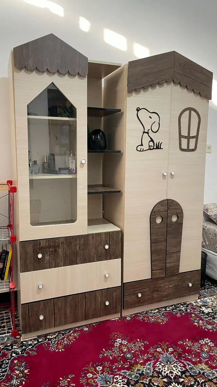 کمد کودک|جاکفشی، کمد، دراور|کوه چنار, |دیوار