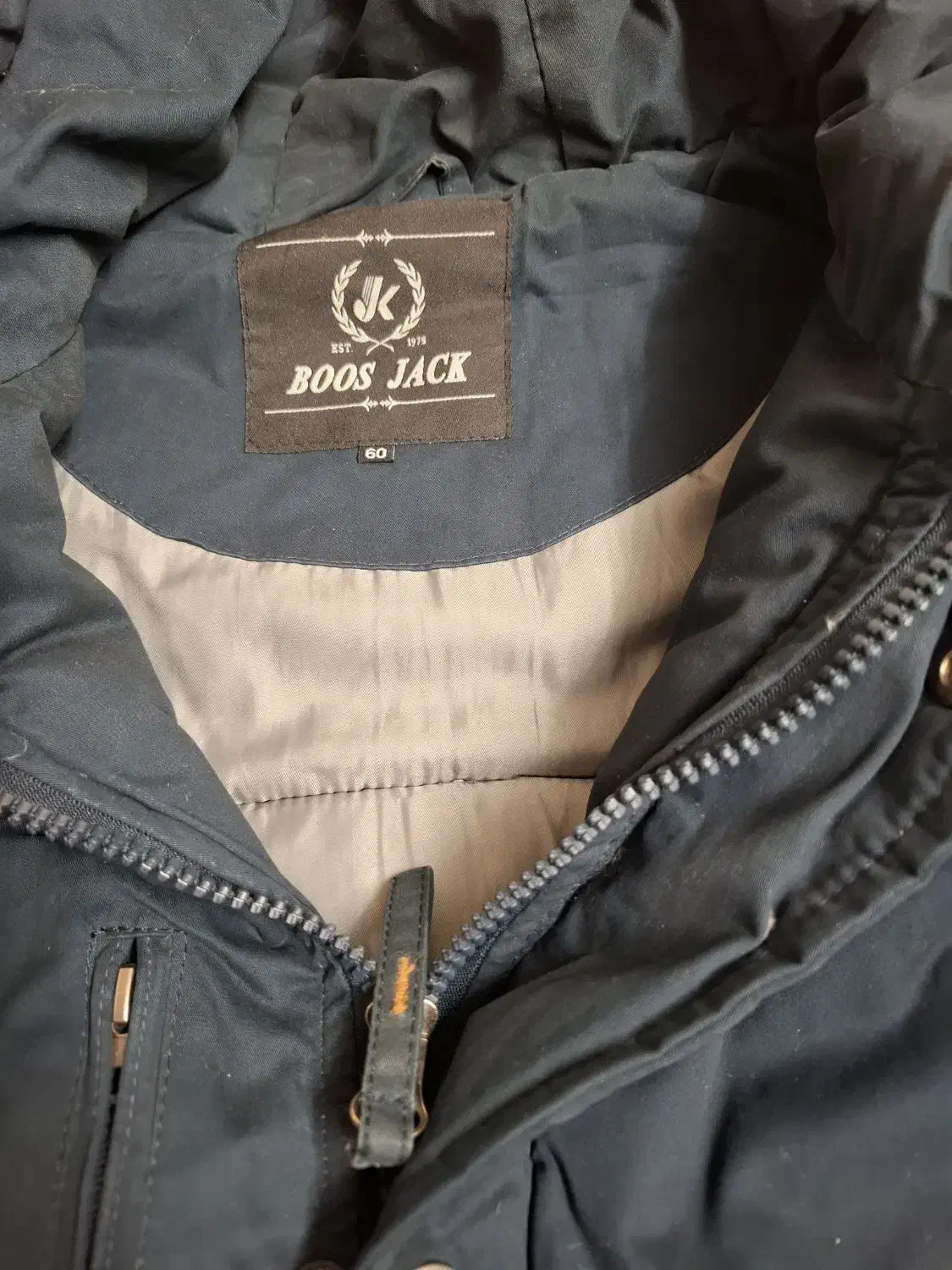 کاپشن مردانه سورمه ای برند (بویس جک)|لباس|تهران, جوادیه|دیوار