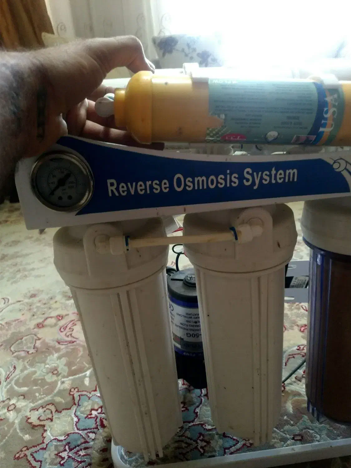 فروش آب تصفیه کن بسیار کم کار و اصلی به شرط|آبسردکن و تصفیه آب|شیراز, دلجو|دیوار