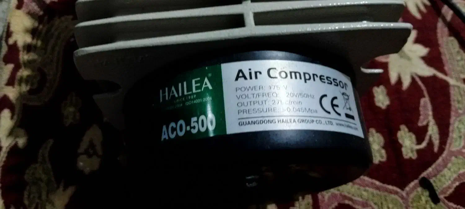 پمپ هوا آکواریوم هایلا مدل ACO-500|ماهی|بانه, |دیوار