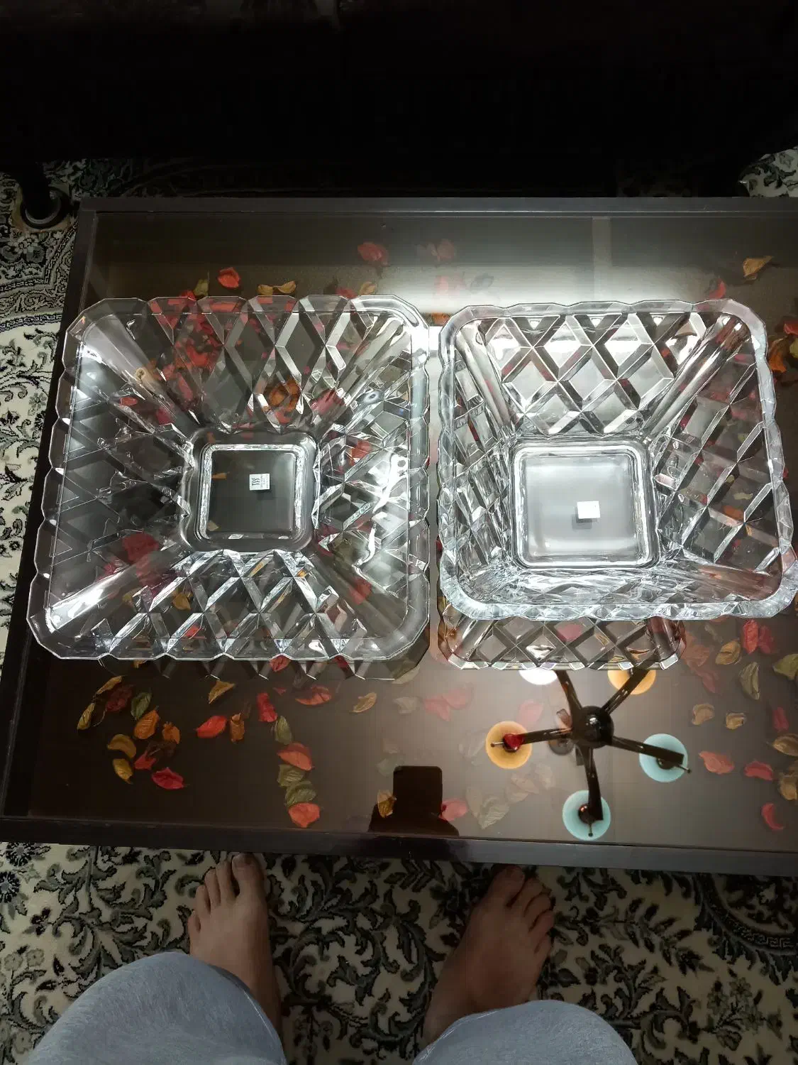 ست دو تیکه میوه و شیرینی خوری اصل ژاپن|ظروف سرو و پذیرایی|تهران, مشیریه|دیوار