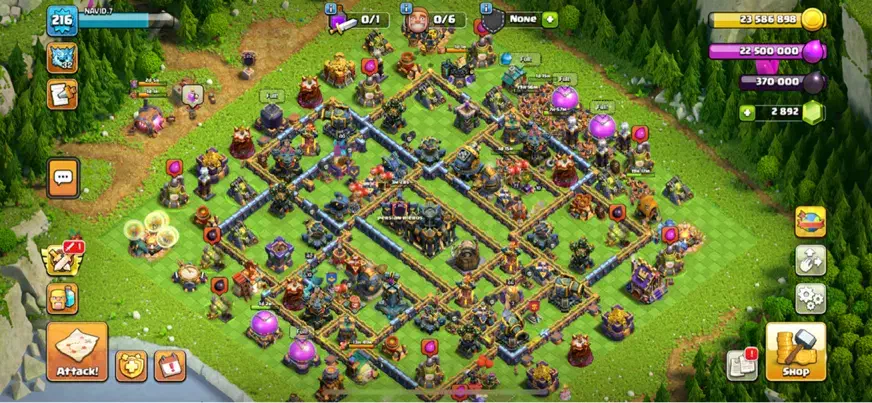 کلاش اف‌کلنز‌ clash of clans|کنسول، بازی ویدئویی و آنلاین|تهران, آزادشهر|دیوار