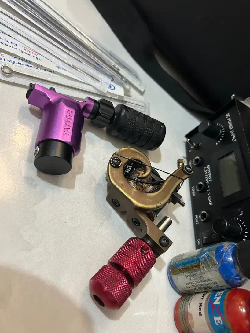 دستگاه تتو گان و روتاری|آرایشی، بهداشتی، درمانی|فردیس, سرحدی|دیوار