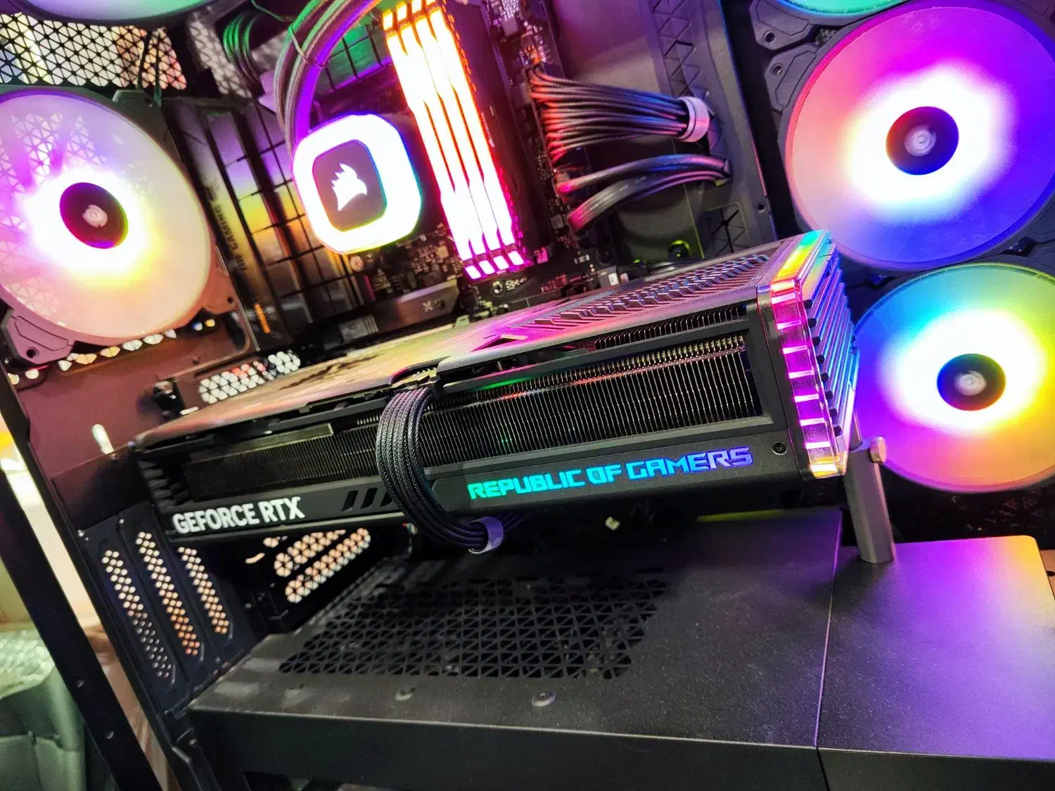 RTX 4080 ROG strix oc|قطعات و لوازم جانبی رایانه|تهران, تهرانسر مرکزی|دیوار
