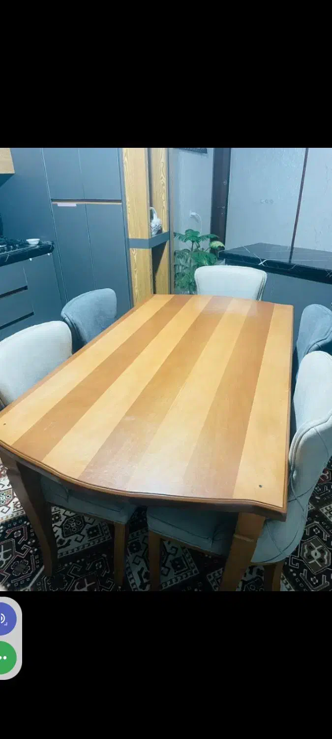 مبلمان میز ناهاری خوری ۶نفره|میز و صندلی غذاخوری|چابهار, |دیوار