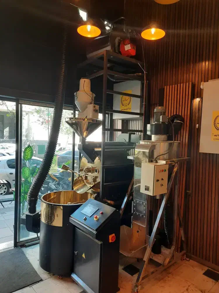 دستگاه روستر قهوه ۱۵کیلو رستر پخت دانه رست دان سبز|کافیشاپ و رستوران|اصفهان, چرخاب|دیوار