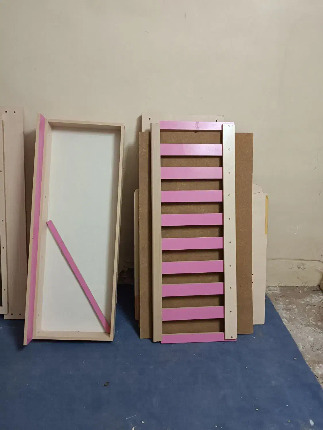 تخت کودکانه یک نفره همراه با تشک|تخت و صندلی بچه|شوشتر, |دیوار