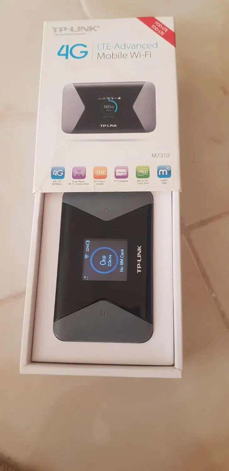 مودم جیبی tp link m7310|مودم و تجهیزات شبکه|شیراز, شهرک سراج‎|دیوار