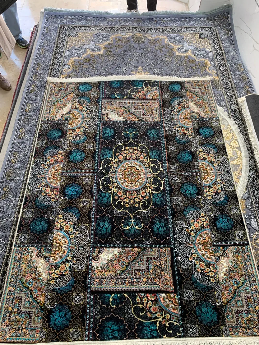 فرش تزیینی|فرش|قزوین, |دیوار