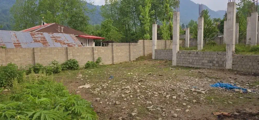 زمین با ویوی ابدی با سازه ۱۶۰ متری تا ستون طبقه۱|فروش زمین و ملک کلنگی|ماکلوان, |دیوار