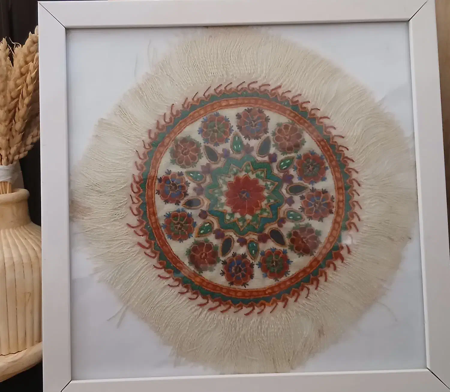 پته دوزی|گلیم، جاجیم، گبه|نیشابور, فضل|دیوار