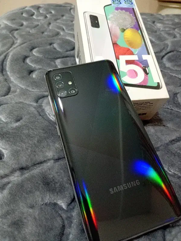 A51 سامسونگ اکبند بدونه گوچکترین خش ۱۲۸|موبایل|ماهدشت, |دیوار