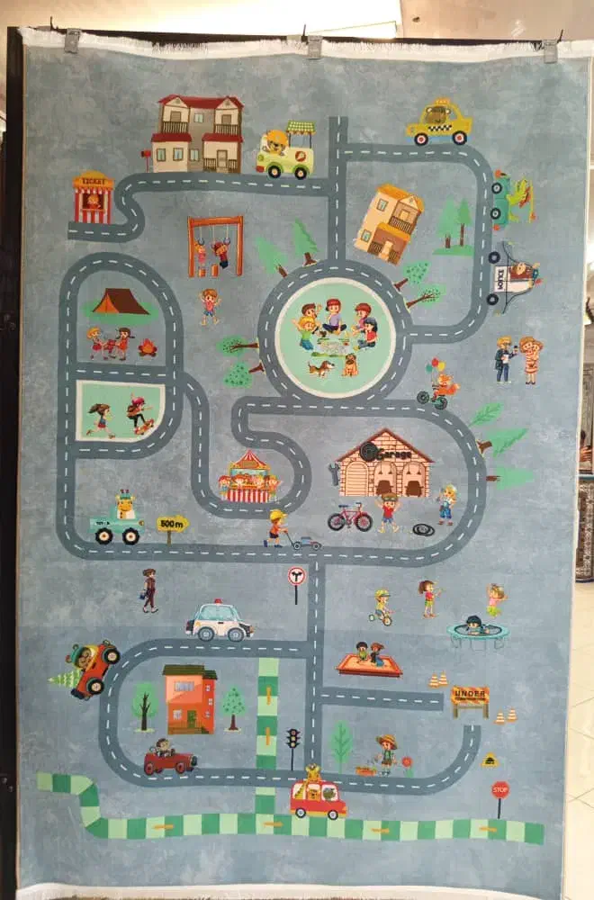 فرش عروسکی|فرش|اصفهان, احمدآباد|دیوار