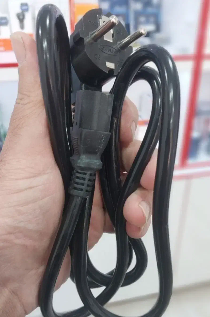 کابل پاور ماینری تمام مسی 16 آمپر اصلی 1.8متر|قطعات و لوازم جانبی رایانه|کرمانشاه, |دیوار