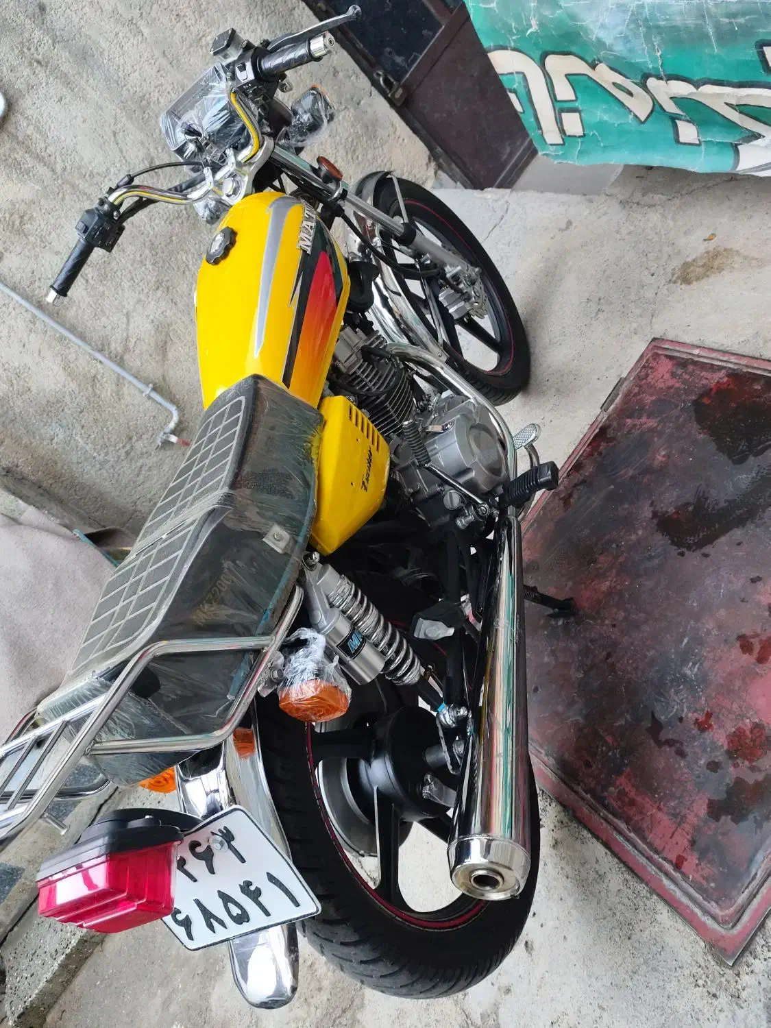 متین ۹۵ 200cc درحد معاوضه با تریل هم دارم|موتورسیکلت|سقز, |دیوار